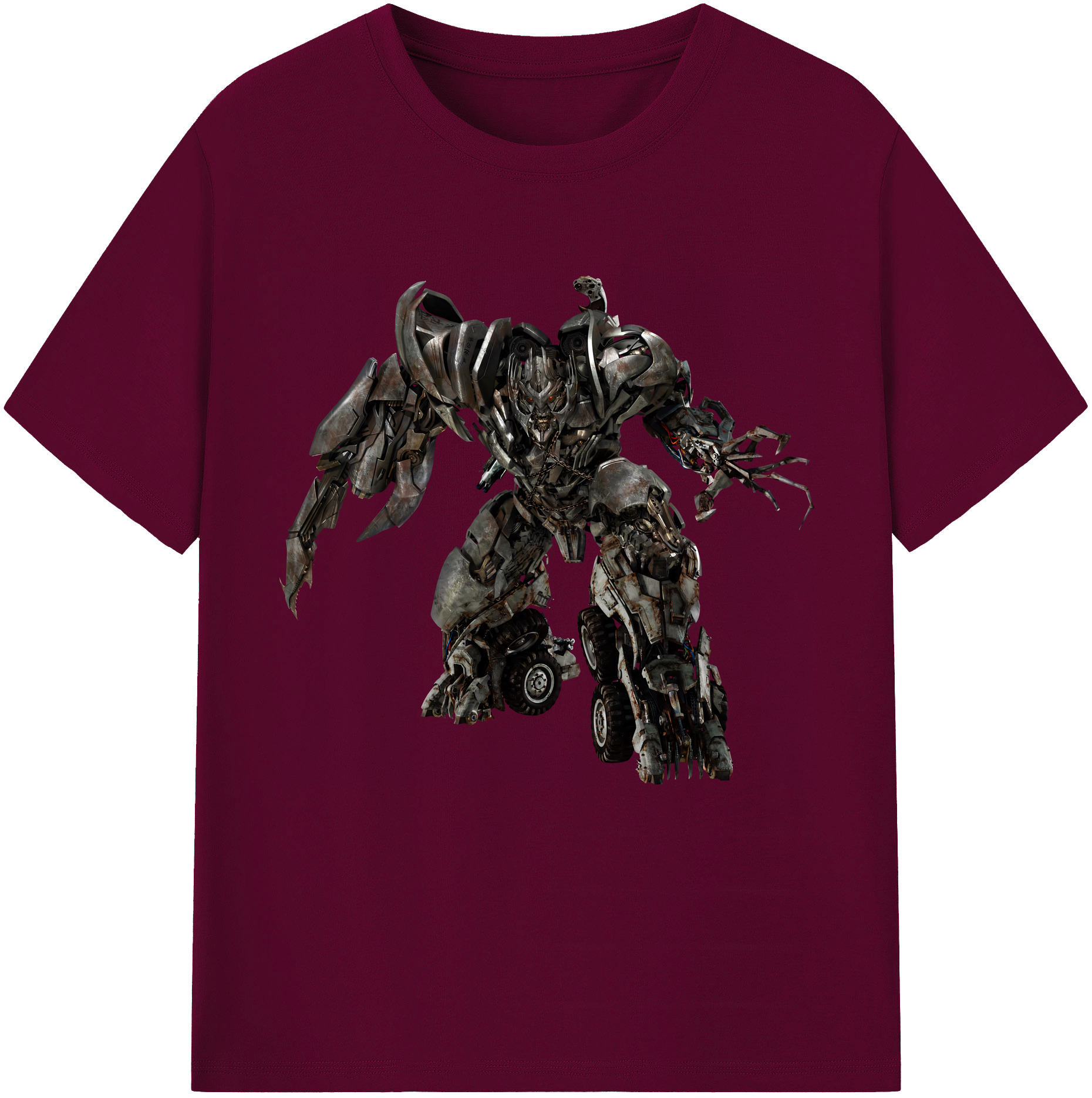 （画像用） Transformers トランスフォーマー レディースカジュアルプリントTシャツ（綿100％）